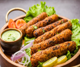 Mutton Seekh Kebab